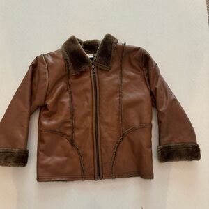 Child’s Faux Leather Jacket